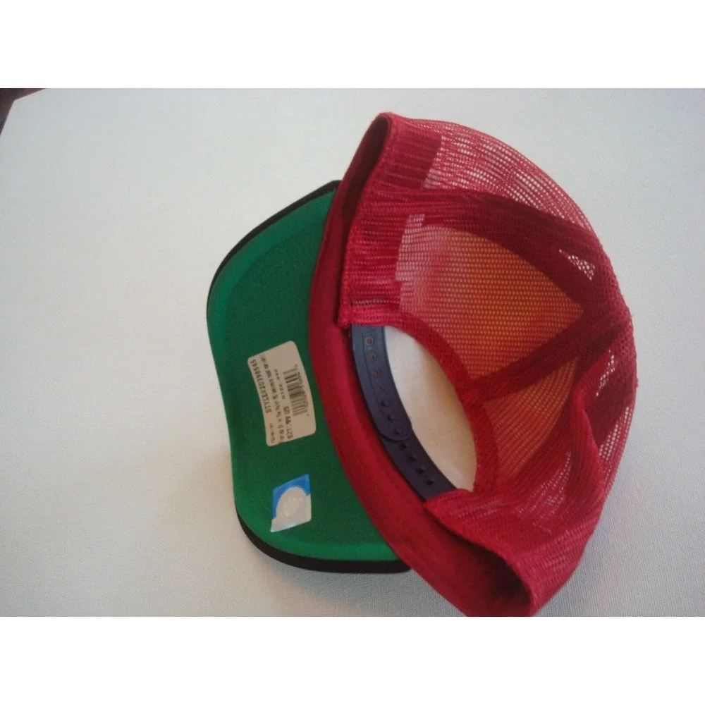 FSU SEMINOLES TRUCKER GRAFITI  SCRIPT NICE  90S SNAPBACK  HAT CAP‎ VINTAGE EE4